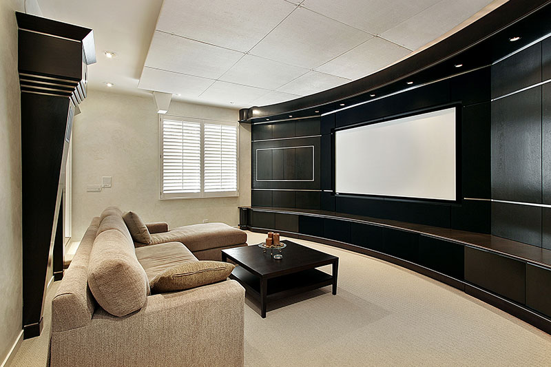 home theater system installation