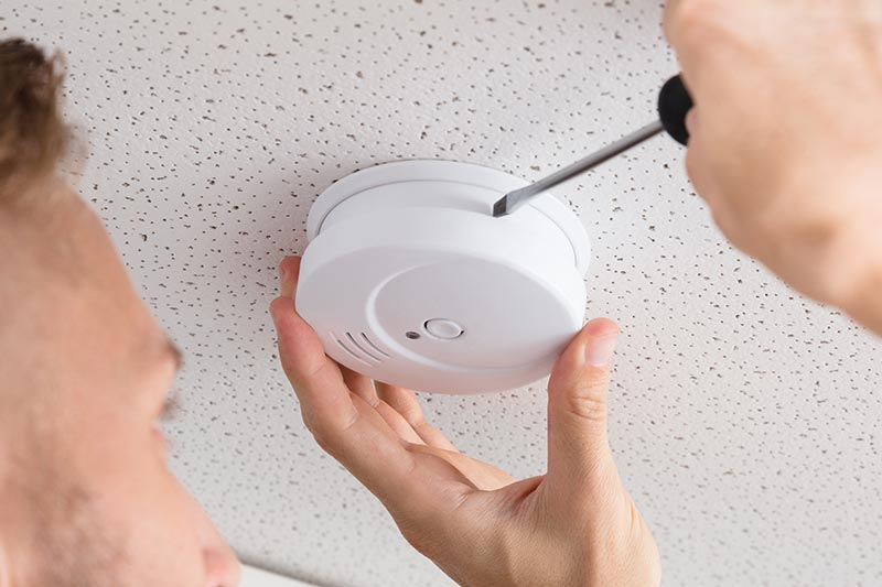 smoke detector installation