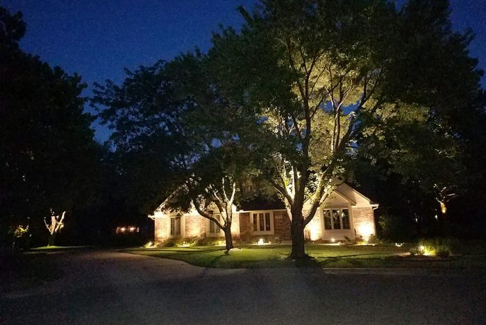 home landscape lighting